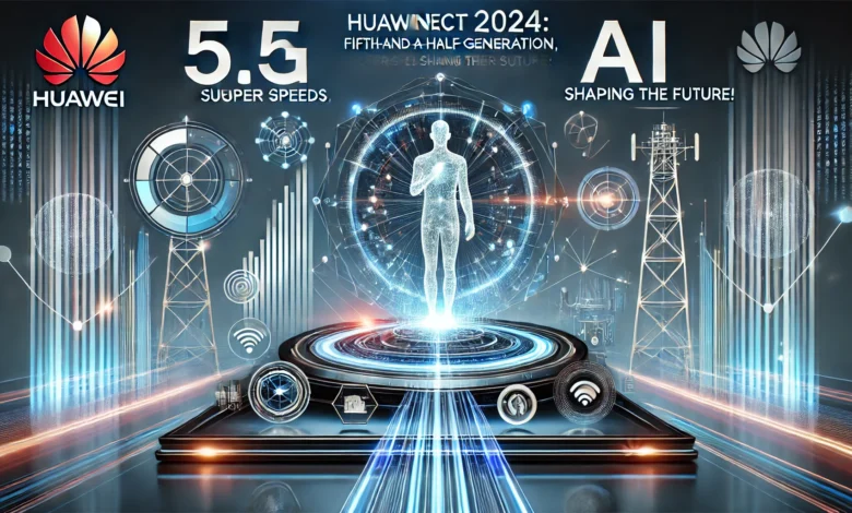 هواوي كونكت 2024: الجيل الخامس والنصف بسرعات خارقة، وذكاء اصطناعي يشكل ملامح المستقبل!
