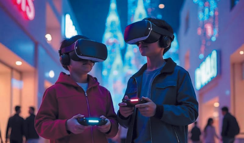 رحلة ألعاب الفيديو: من أجهزة قديمة إلى أكبر صناعة ترفيه عالمية 4 ميتافيرس، مستقبل الألعاب، تقنيات حديثة