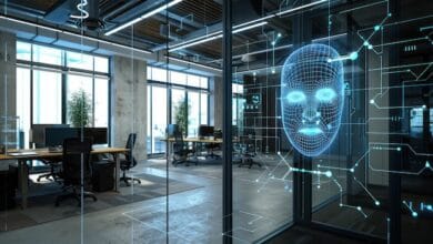 شريحة ذكاء اصطناعي، تكنولوجيا المستقبل، ابتكار رقمي