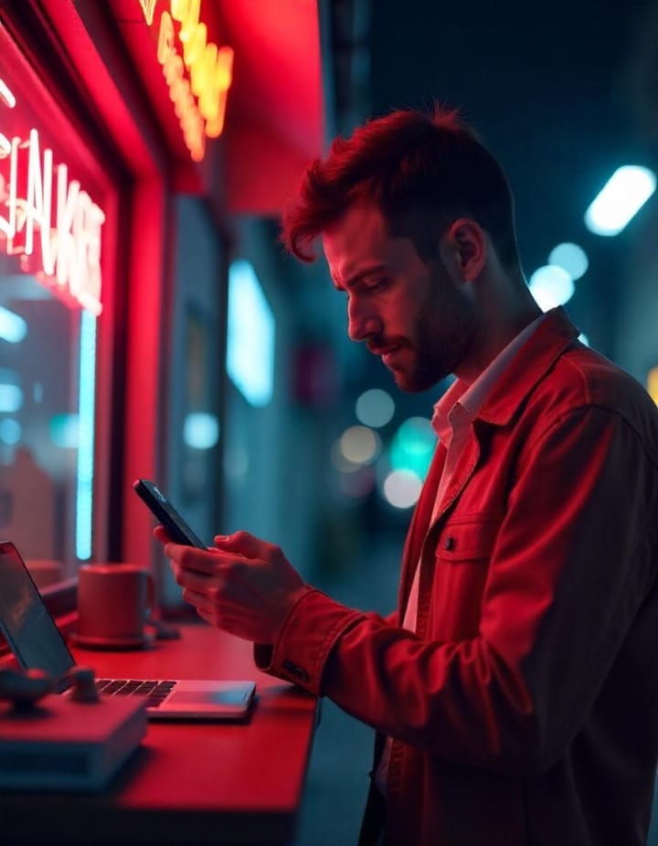 الهاتف الذكي الأنسب لك .. دليلك الشامل لاختيار الهاتف المثالي 6 شخص يحمل هاتف الذكي بيده