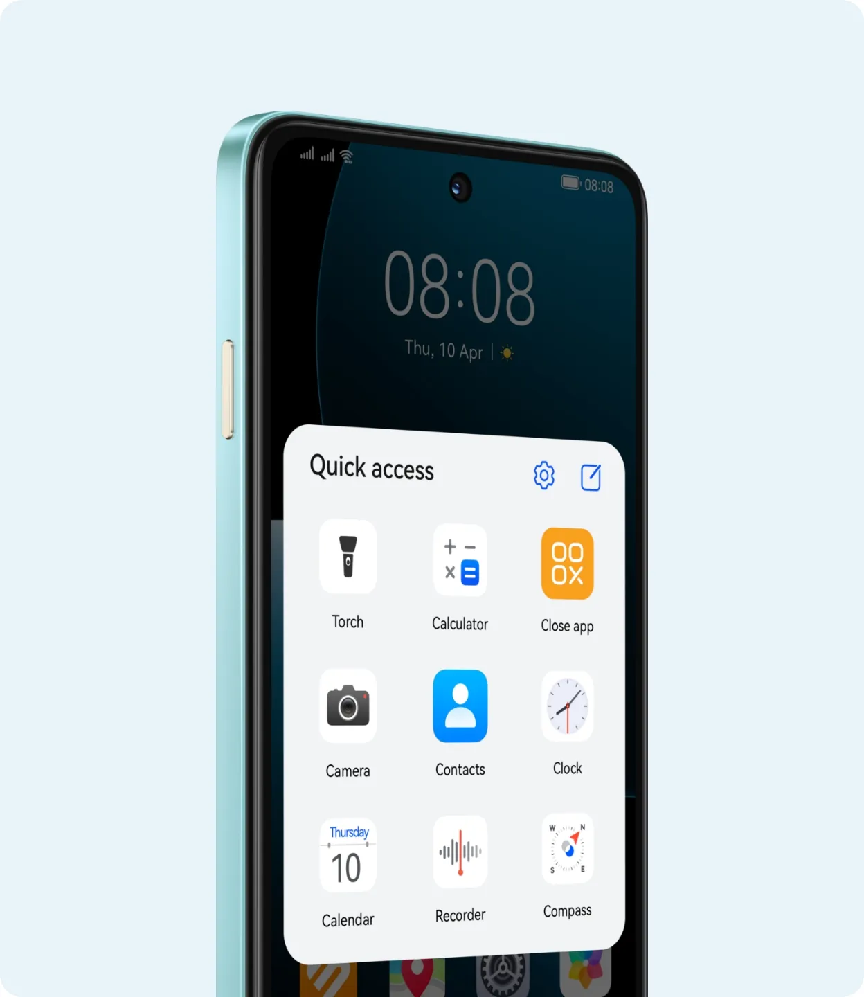 huawei nova y73 x button useful tool