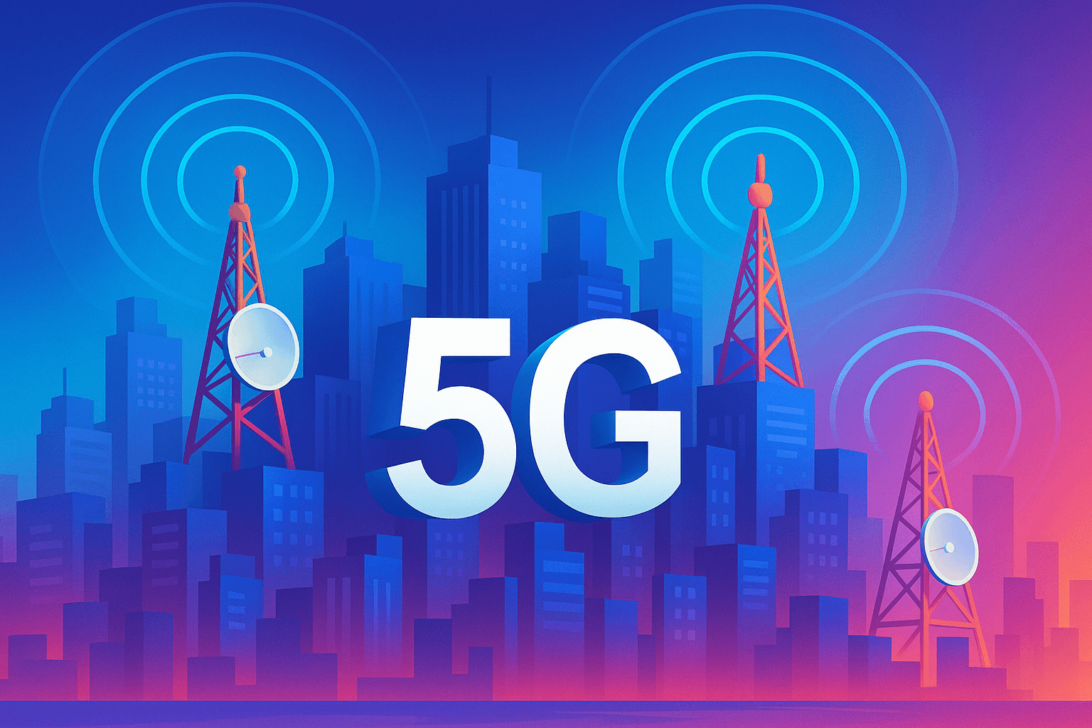 5G، شبكات الجيل الخامس، انترنت الاشياء
