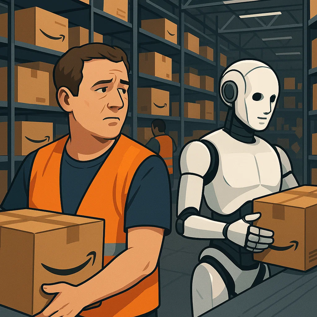 كفاءة الذكاء الاصطناعي تدفع أمازون لتقليص الوظائف 2 assets task 01jy3zmd9dfpdr7ypaycddpkp1 1750333083 img 0