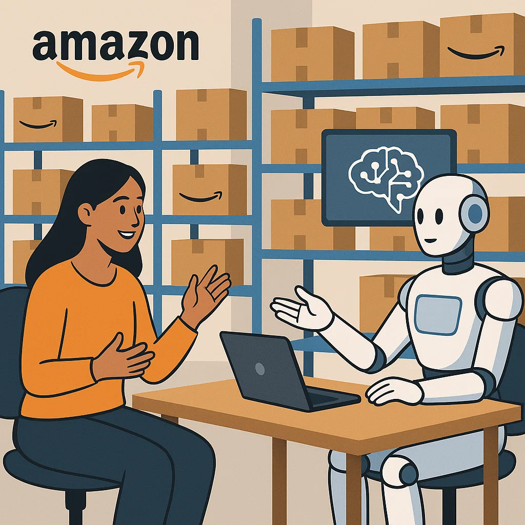 كفاءة الذكاء الاصطناعي تدفع أمازون لتقليص الوظائف 3 assets task 01jy3zwm4hekmswjesrwyrnq42 1750333359 img 3