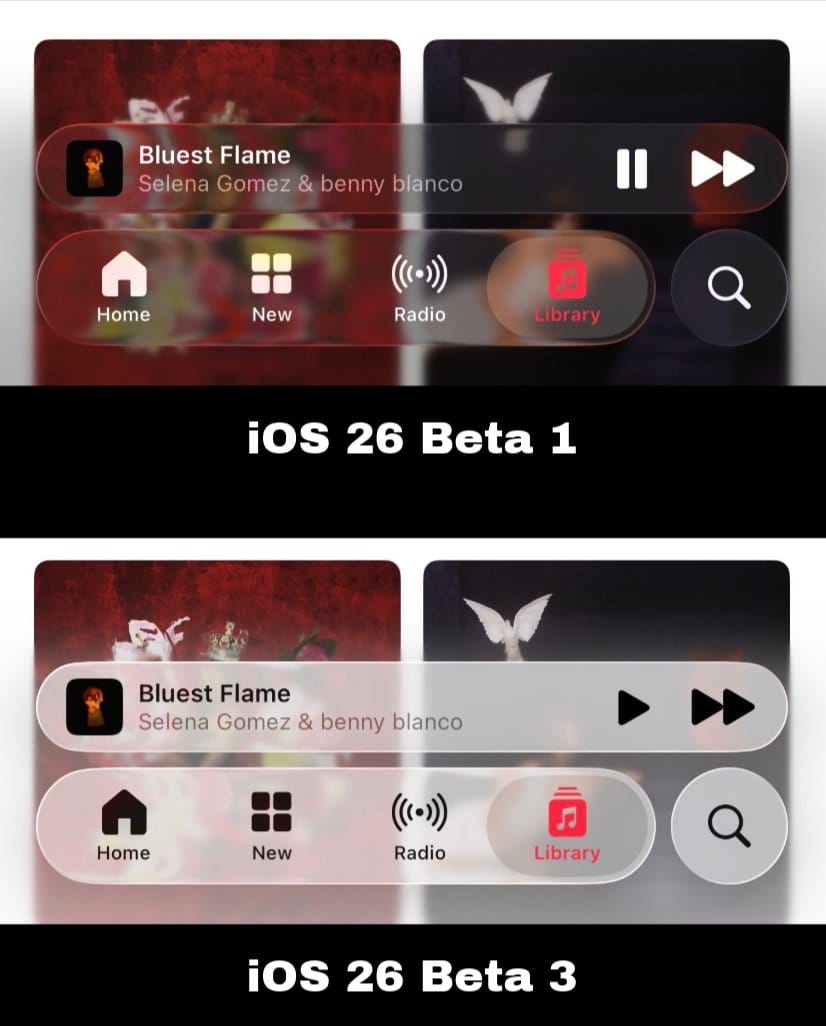 بسبب شكاوى المستخدمين: آبل تُخفّف من تأثير "الزجاج السائل" في iOS 26 بيتا 3 2 00889889 9868 495c b58a 079d15f5b589