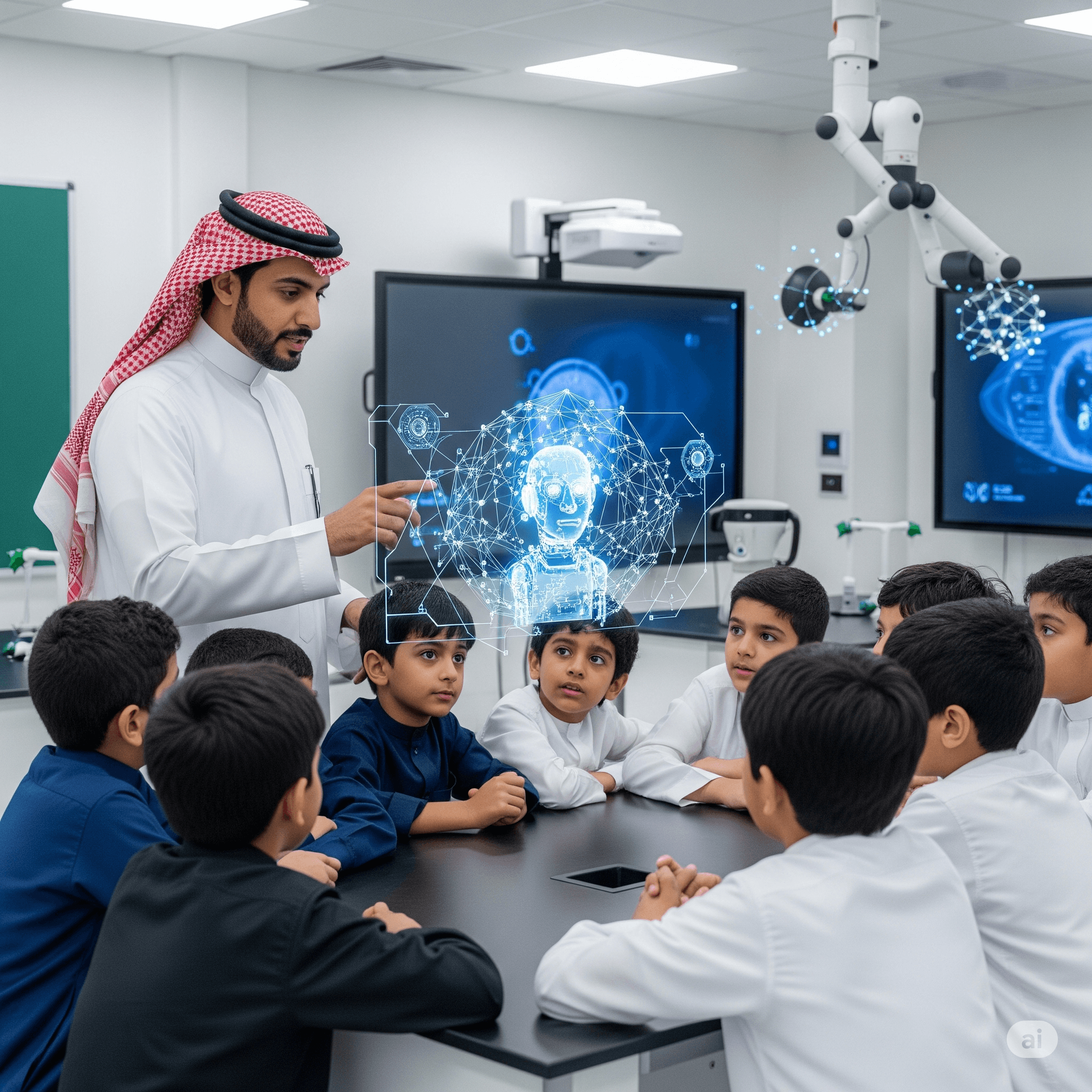 السعودية تدرج مقرراً للذكاء الاصطناعي لكل مراحل التعليم اعتباراً من العام الدراسي القادم 2 1752451049433