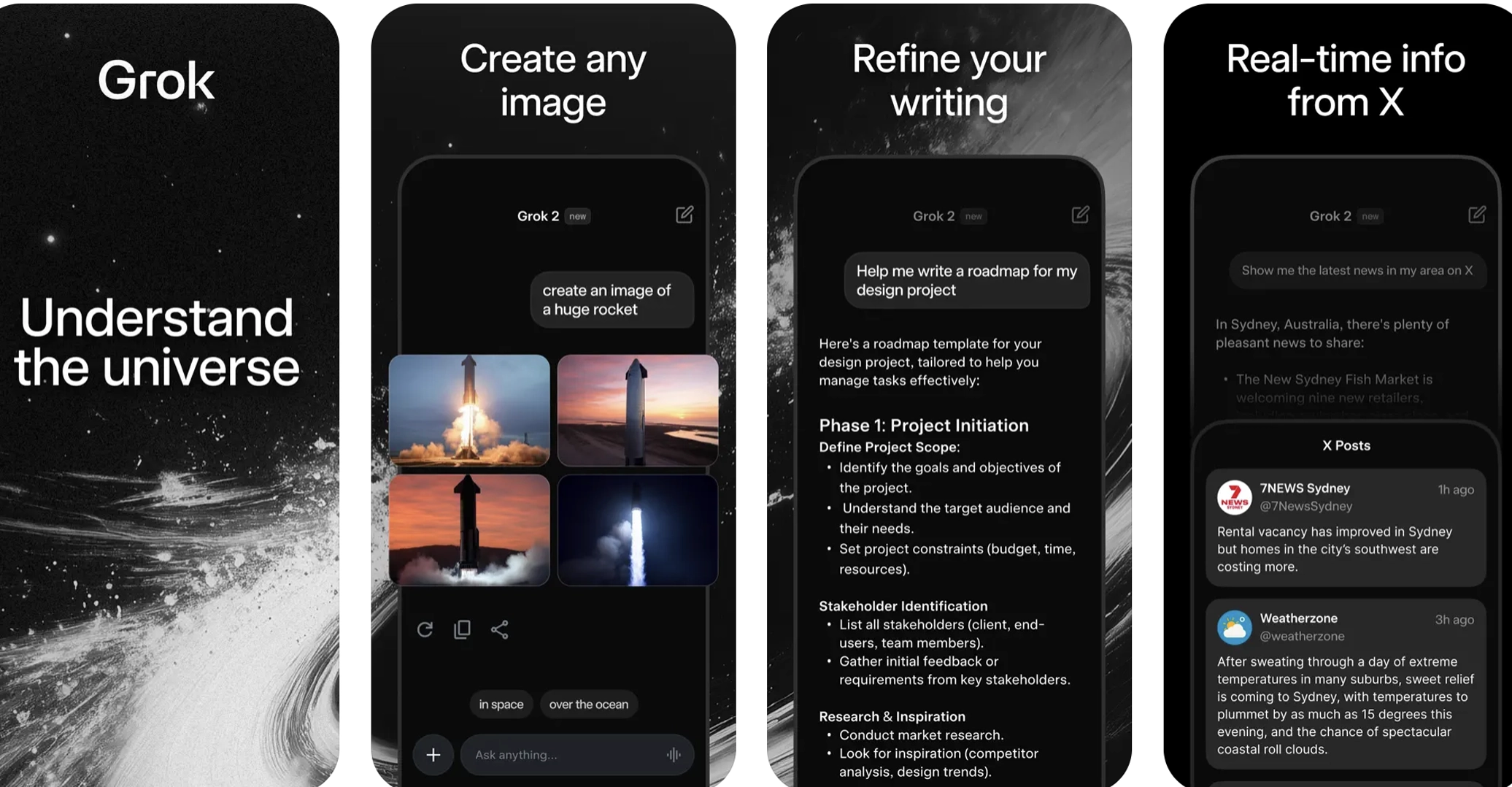 وسط عاصفة الانتقادات .. ماسك يطلق نموذجه Grok 4 مع نسخة فائقة بـ300 دولار شهرياً 2 تطبيق grok 3 أيفون