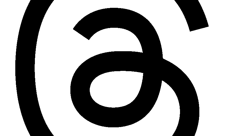 ثريدز تختبر ميزة جديدة لمشاركة النصوص الطويلة على المنصة 1 Threads app logo.svg