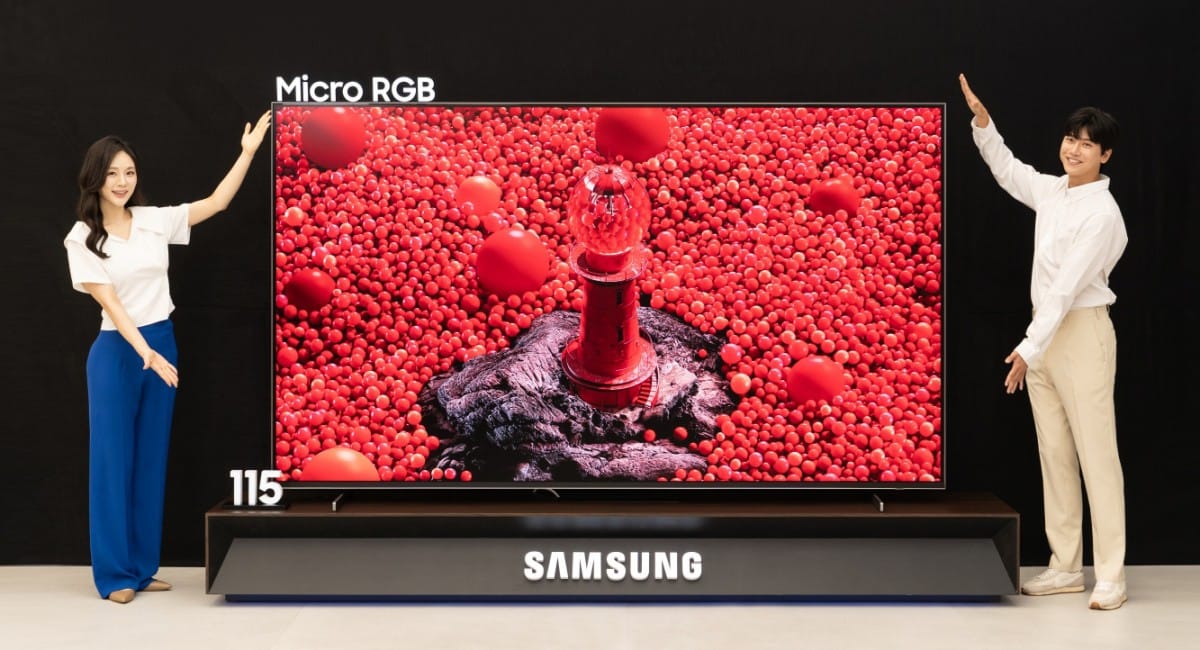 سامسونج تكشف عن أول شاشة Micro RGB في العالم: ابتكار ثوري مدعوم بالذكاء الاصطناعي