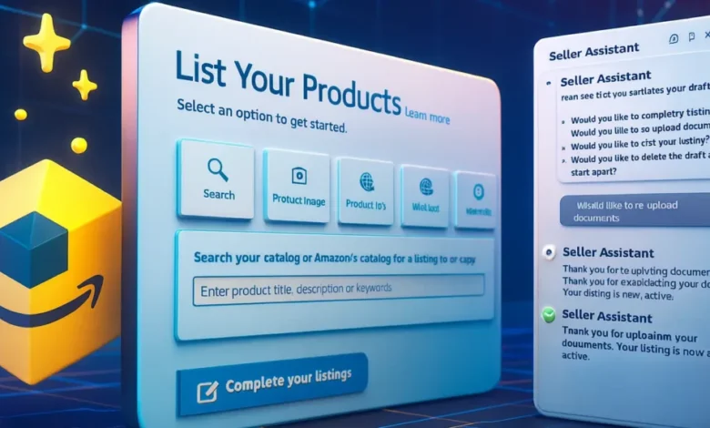 أمازون تطلق وكيلاً ذكياً لمساعدة البائعين في إدارة أعمالهم 1 Amazon agentic AI across the seller experience 1140x570 1