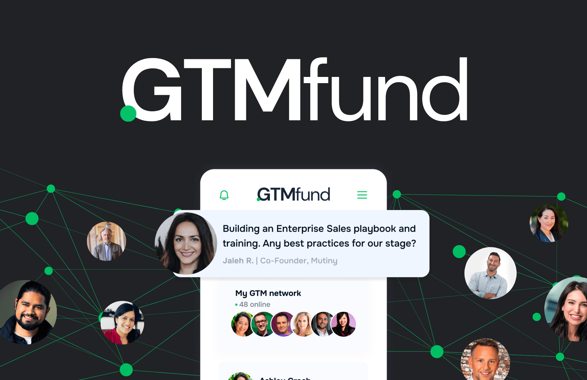 645a4d73ede4fa2b473cfbd1 GTMfund An exclusive network of revenue leaders investing in the next wave of SaaS