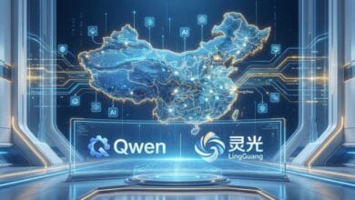 الصين تفرض حضورها في سباق الذكاء الاصطناعي عبر Qwen و LingGuang 7 Chinese artificial intelligence 1024x576 1