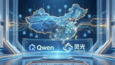 الصين تفرض حضورها في سباق الذكاء الاصطناعي عبر Qwen و LingGuang 8 Chinese artificial intelligence 1024x576 1