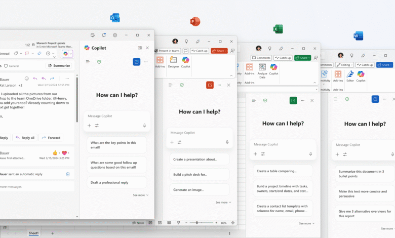مايكروسوفت تضيف مزيداً من ميزات الذكاء الاصطناعي المجانية إلى تطبيقات أوفيس 1 Layered WXPO