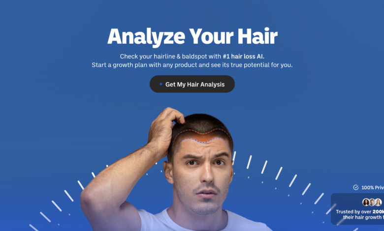 Myhair.AI: نموذج مخصص لتشخيص الصلع الوراثي 1 Screenshot at Nov 28 15 31 44