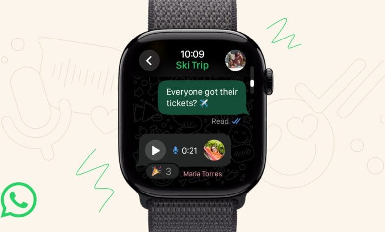 إطلاق تطبيق واتساب جديد مخصص لساعات أبل 1 WhatsApp Apple Watch Header