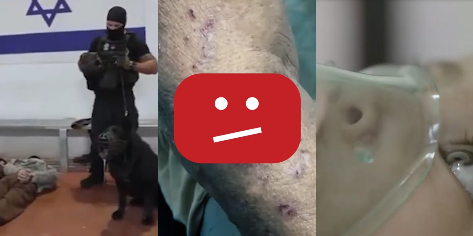 يوتيوب يغلق قنوات توثق الجرائم الإسرائيلية بحق الفلسطينيين 