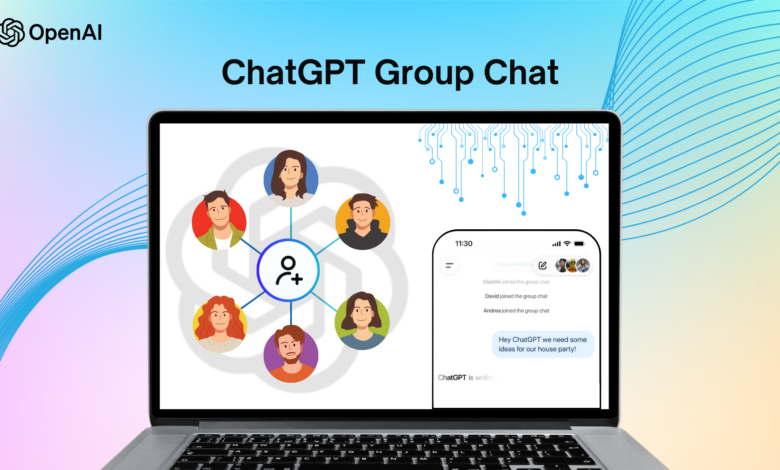 أوبن إيه آي تُطلق رسميا المحادثات الجماعية في شات جي بي تي 1 chatgpt group chat collaboration feature