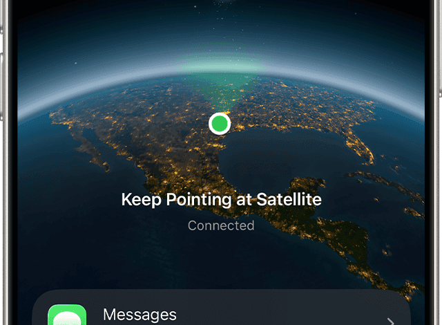ios 26 iphone 16 pro satellite connection assistant connected options
