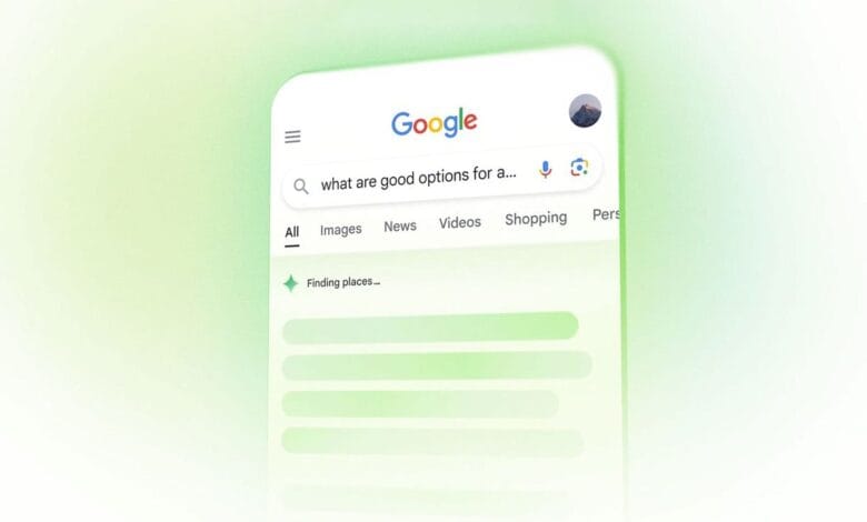 جوجل تختبر دمج "ملخصات الذكاء الاصطناعي" مع "وضع الذكاء الاصطناعي" 1 Google AI Overviews merge with AI Mode for follow ups