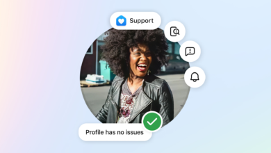 ميتا تُطلِق مركزاً جديداً لاستعادة الحسابات المُخترقة 4 Strengthening Account Security and Support Header
