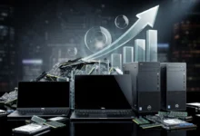 ارتفاع أسعار الذاكرة يضغط على سوق الحواسيب العالمية