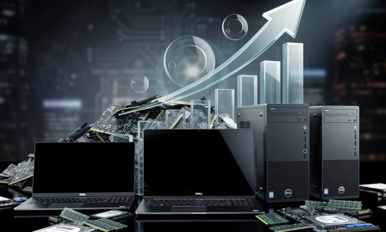 ارتفاع أسعار شرائح الذاكرة يضغط على سوق الحواسيب العالمية 1 ارتفاع أسعار الذاكرة يضغط على سوق الحواسيب العالمية