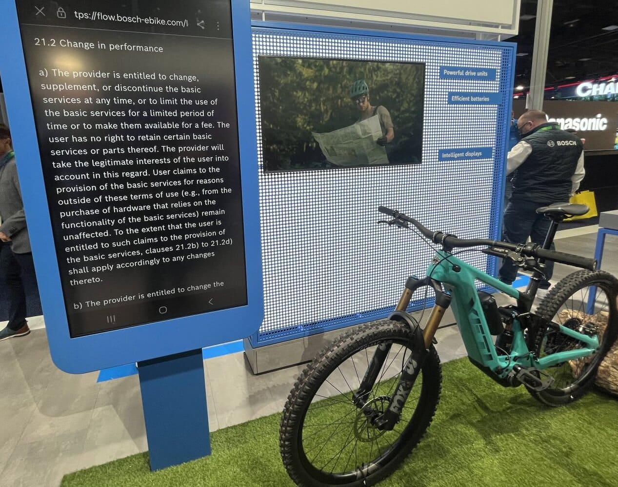 جائزة التدهور المتعمد – تطبيق Bosch eBike Flow 