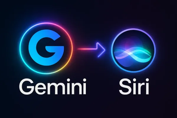 أبل وجوجل تتفقان رسمياً على التعاون لإطلاق جيل جديد من تقنيات الذكاء الاصطناعي،الاتفاق يتضمن تشغيل الجيل القادم من المساعد الصوتي Siri  اعتماداً على Gemini