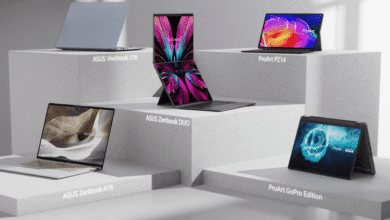 أسوس في معرض CES 2026: مجموعة واسعة من الحواسيب المتطورة مدعومة بالذكاء الاصطناعي