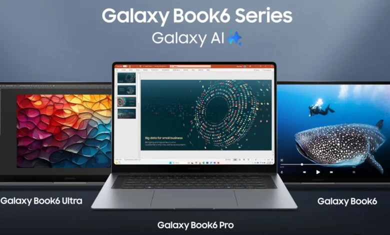 سامسونج تكشف عن سلسلة Galaxy Book 6 في CES 2026