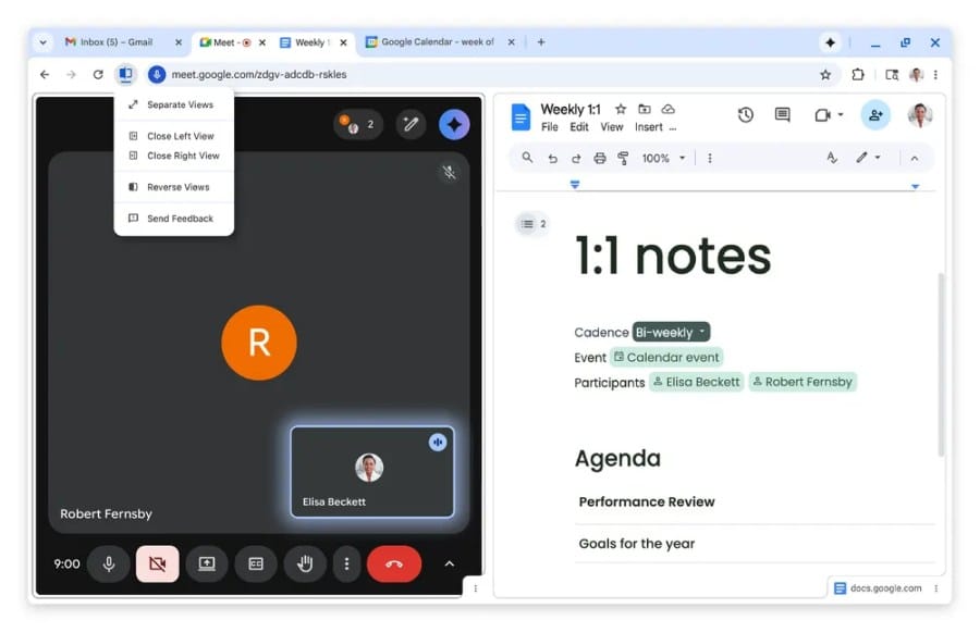 3 تحديثات جديدة قد تغيّر طريقة عملك على Chrome، ميزة تقسيم الشاشة لتسهيل المهام المتعددة
