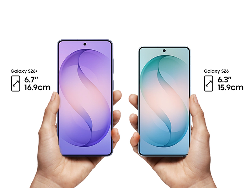 Galaxy S26 رسمياً أقوى أداء في تاريخ سامسونج .. ماهي أبرز المواصفات التقنية؟ 3 SCOMMRCL 207 M1 M2 Scale Comparison Image 800x600 1