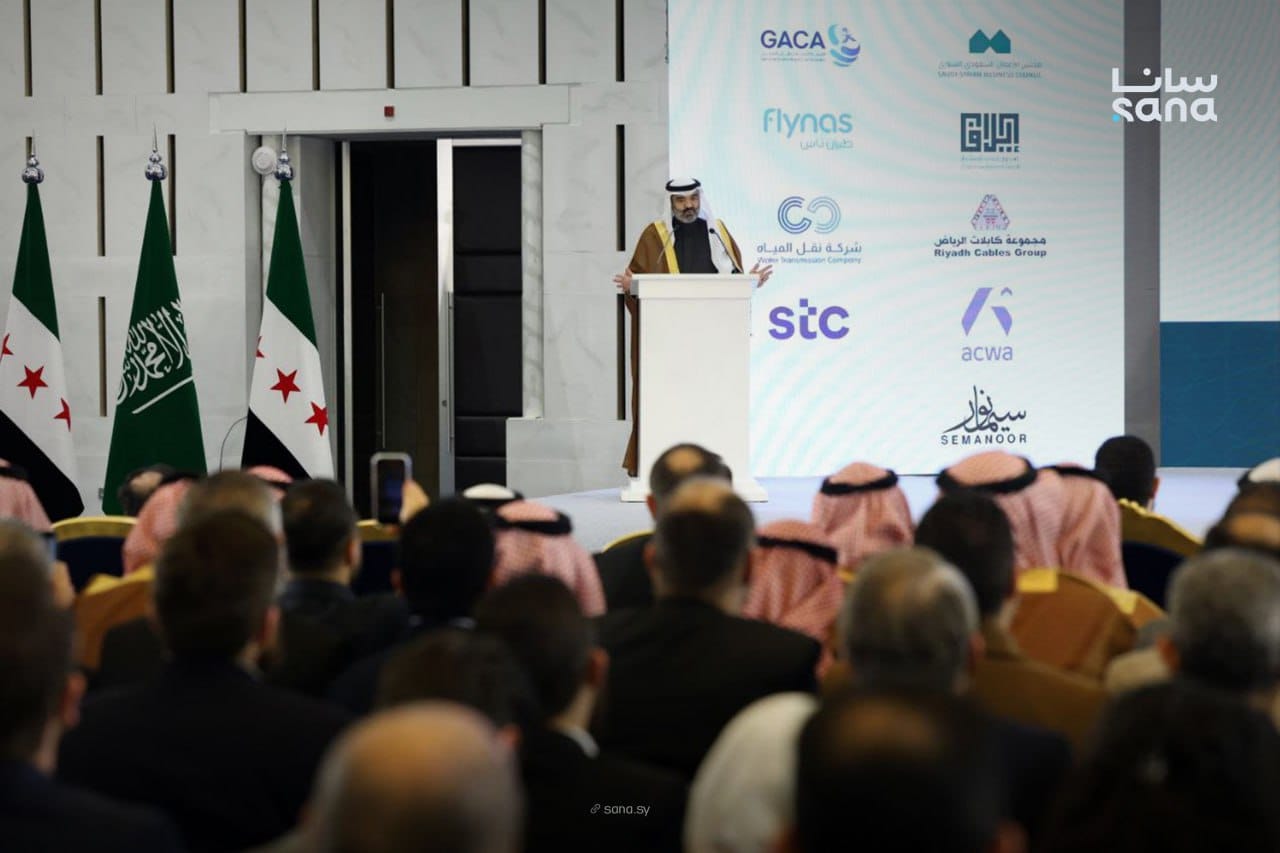سوريا والسعودية توقعان عقوداً لتطوير الاتصالات بينها مشروع سيلك لينك 