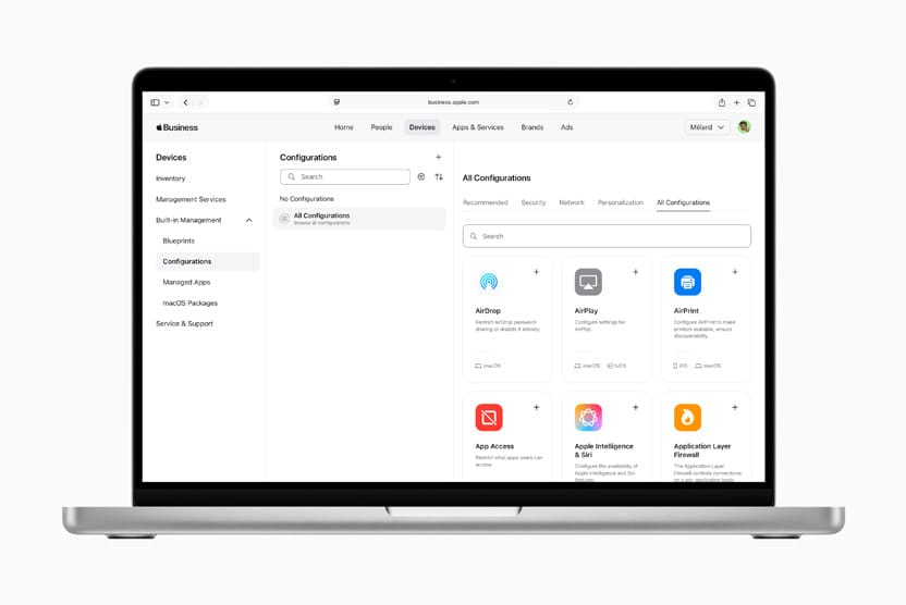 أبل تدخل سباق منصات الأعمال عبر Apple Business لمنافسة مايكروسوفت وجوجل