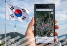 كوريا الجنوبية توافق على تصدير بياناتها الجغرافية لصالح تطبيق خرائط جوجل