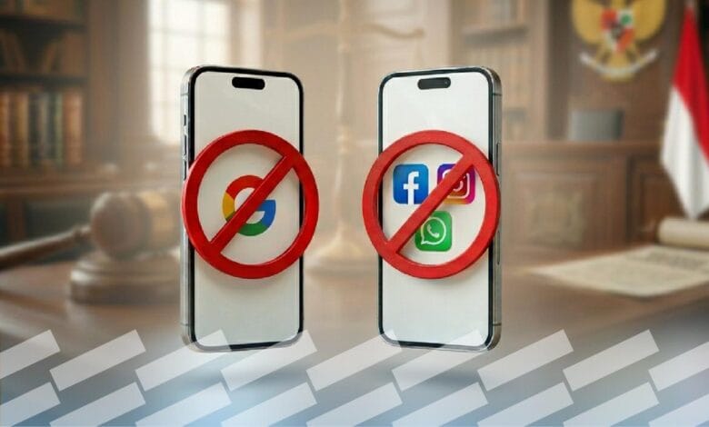أندونيسيا تنذر جوجل وميتا لعدم امتثالهما إلى قيود وصول الأطفال إلى منصات التواصل الاجتماعي