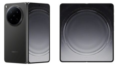 هاتف OPPO Find N6 القابل للطي الجديد باللون الأسود الداكن
