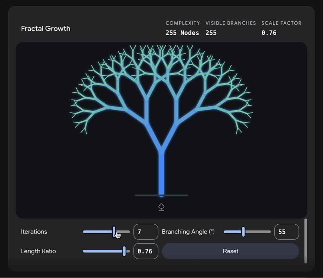 «جوجل» تطلق ميزة النماذج ثلاثية الأبعاد التفاعلية في «Gemini»