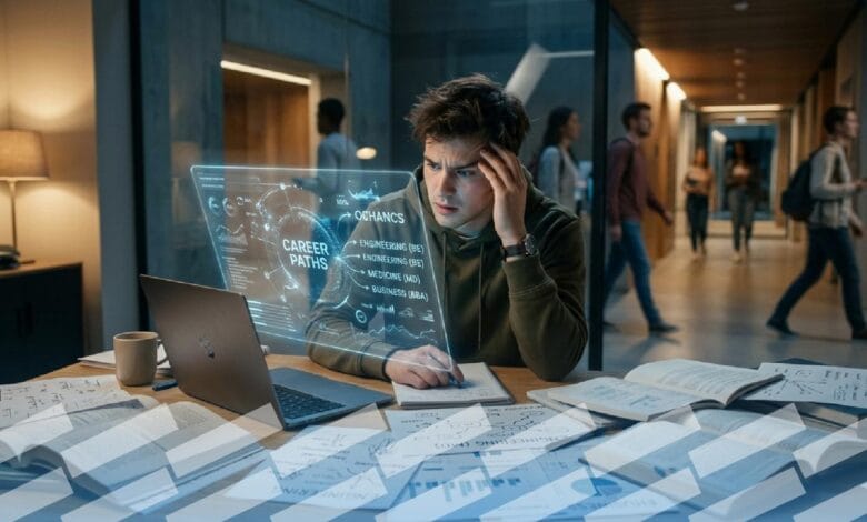 استطلاع: الذكاء الاصطناعي يدفع الطلاب لإعادة التفكير في تخصصاتهم الجامعية 1 استطلاع: الذكاء الاصطناعي يدفع الطلاب لإعادة التفكير في تخصصاتهم الجامعية