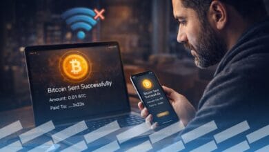 مطوّر تقني ينجح في تنفيذ معاملة بيتكوين دون اتصال بالإنترنت