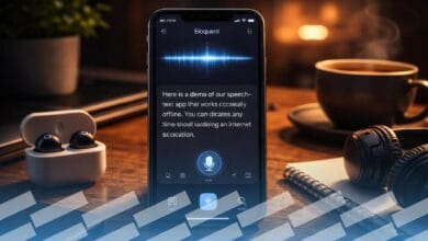 «Eloquent»: تطبيق جديد يحول الكلام إلى نص دون إنترنت على نظام «iOS» 85 «Eloquent»: تطبيق جديد يحول الكلام إلى نص دون إنترنت على نظام «iOS»