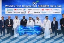 أطلقت دولة الإمارات العربية المتحدة أول منظومة تجارية في العالم لنطاق التردد العلوي (6) جيجاهرتز (U6GHz)