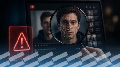 يوتيوب توسّع تقنية «الكشف عن التشابه» لحماية المشاهير من التزييف العميق