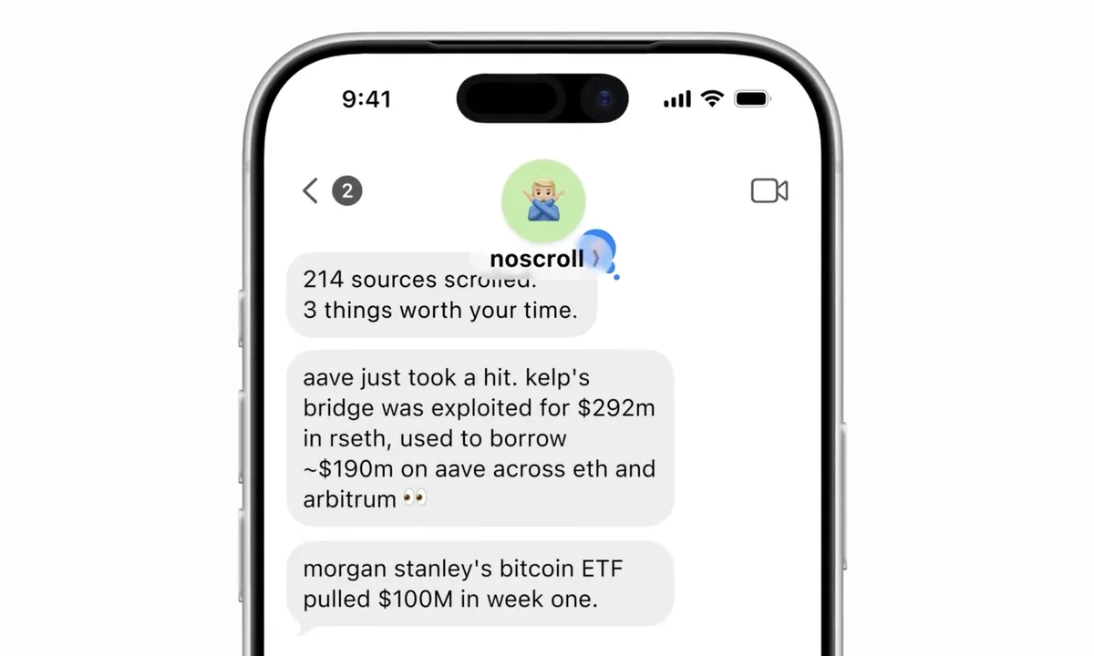 «NoScroll»: تطبيق مبتكر يتصفح الإنترنت نيابة عنك لمواجهة «الإجهاد الرقمي»