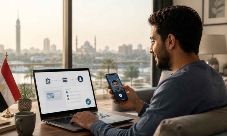 مصر تسمح بفتح حسابات بنكية عن بعد بالتوقيع الإلكتروني