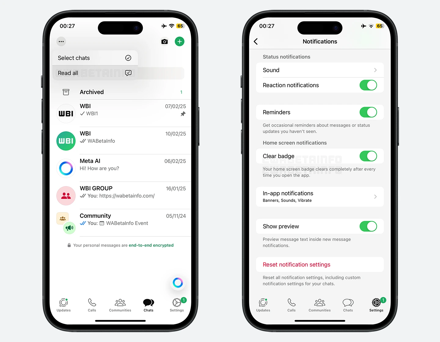 واتساب يعلن إيقاف دعم إصدارات «iOS» القديمة في نوفمبر 2026 2 واتساب يعلن إيقاف دعم إصدارات «iOS» القديمة بحلول نوفمبر 2026